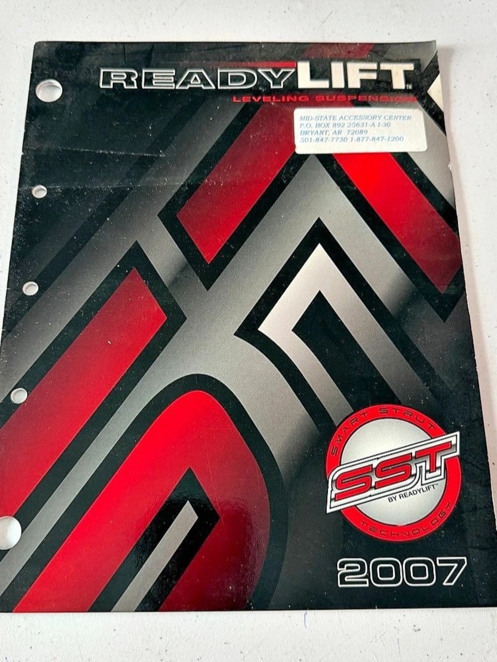 ReadyLift SST 2007 Suspension Catalog Black & Red